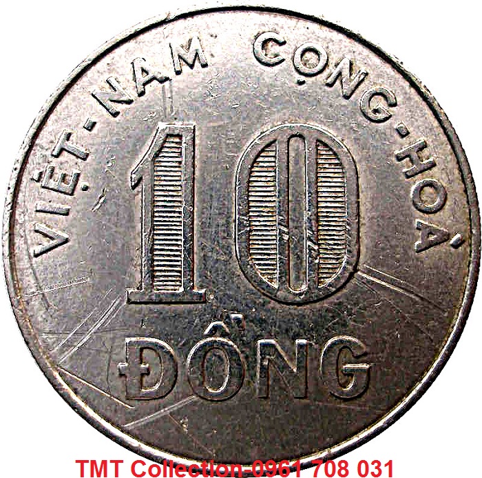 Xu Việt Nam Cộng Hòa 10 Đồng 1968-1970
