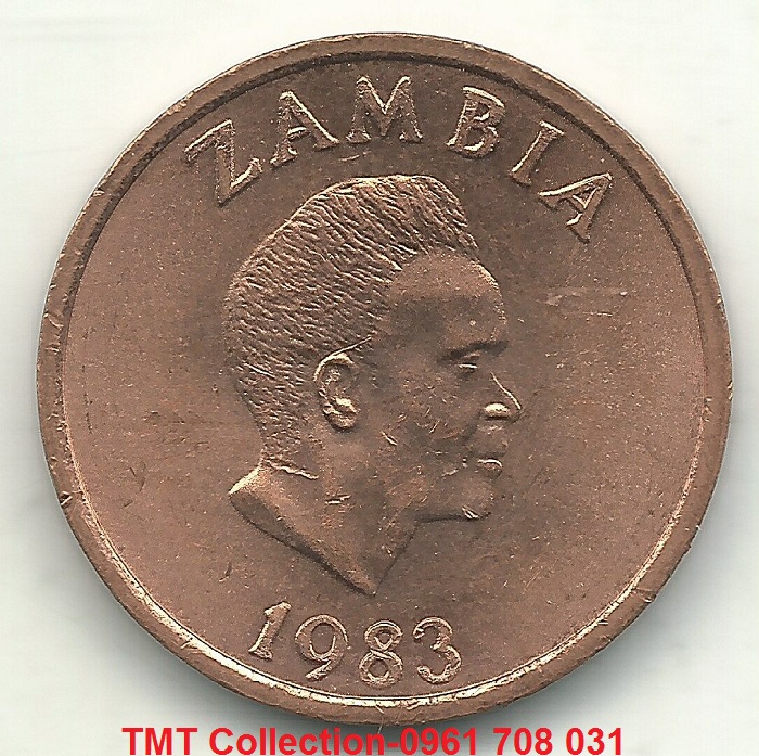 Xu Zambia 2 Ngwee 1982