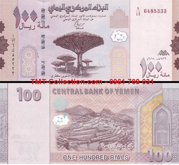 Yemen 100 Rials 2019 UNC