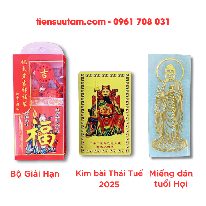 Bộ Giải Phạm Thái Tuế 2025 Cho Người Tuổi Dần, Thân, Tỵ Hợi