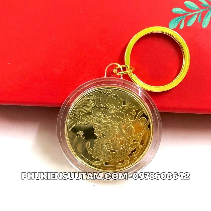 Móc Khóa Xu 12 Con Giáp - Phukiensuutam.com