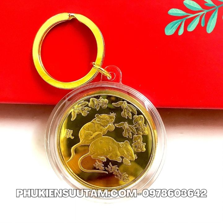 Móc Khóa Xu 12 Con Giáp - Phukiensuutam.com