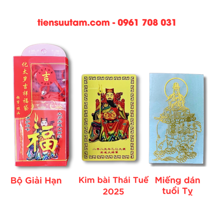 Bộ Giải Phạm Thái Tuế 2025 Cho Người Tuổi Dần, Thân, Tỵ Hợi