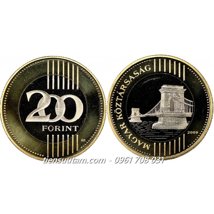 Xu Hungary 200 Forint 2009-2011