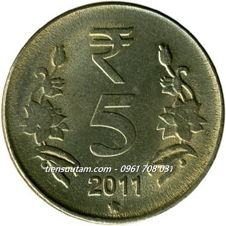 Xu India - Ấn Độ 5 Rupee 2011-2019