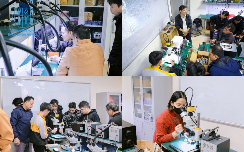 Khóa học nghề sửa chữa điện thoại tại Trường Nghề Bách Khoa Hà Nội