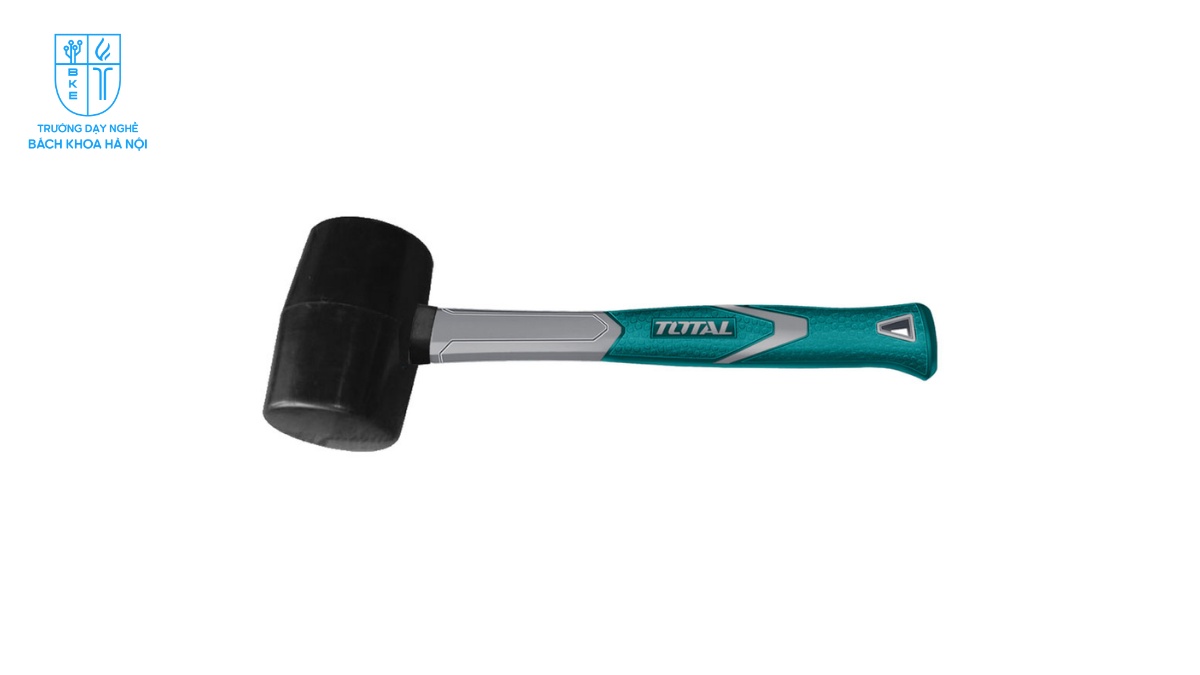 Búa cao su dùng để gõ nhẹ khi lắp ráp linh kiện mà không làm biến dạng bề mặt