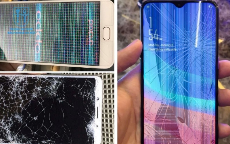 Ép kính không ảnh hưởng đến cảm ứng và hiển thị gốc