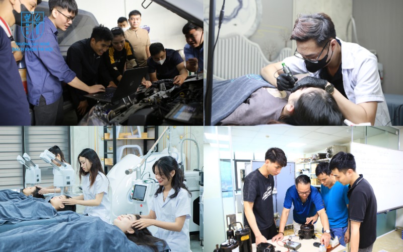 Nhiều cơ hội dành cho học viên khi theo học tại một trong những trường dạy nghề tốt nhất Hà Nội