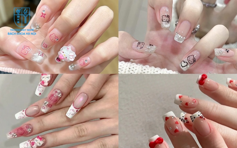 Bộ móng cute “hết nấc” cho ngày kỷ yếu