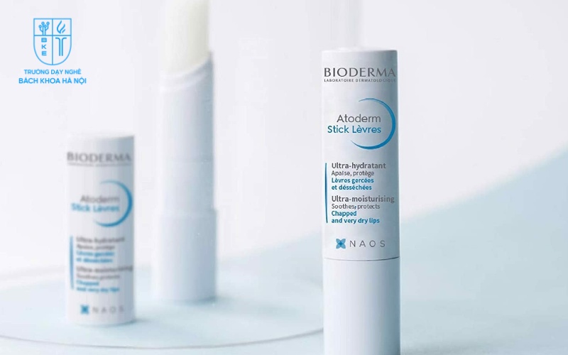 Son dưỡng môi sau phun xăm lành tính Bioderma