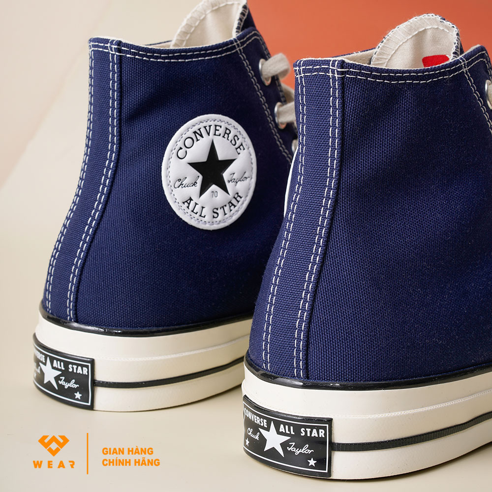 Giày Converse Chuck 70 High Recycled Canvas Midnight Navy - 172676C
