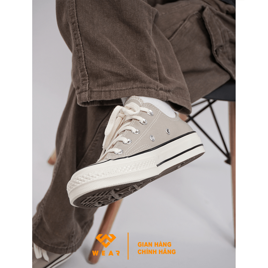 Giày Converse Chuck 70 Low Recycled Canvas Papyrus - 172680C