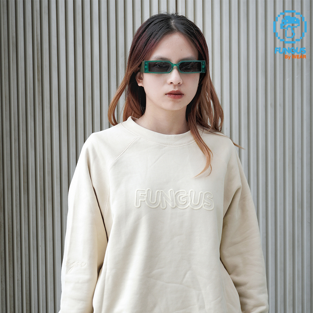 Áo Sweater Fungus Logo Basic - F138386