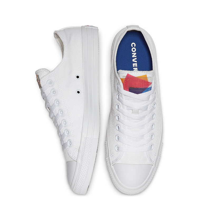 Giày Converse Chuck Taylor All Star Space Racer White - Low - 165330C