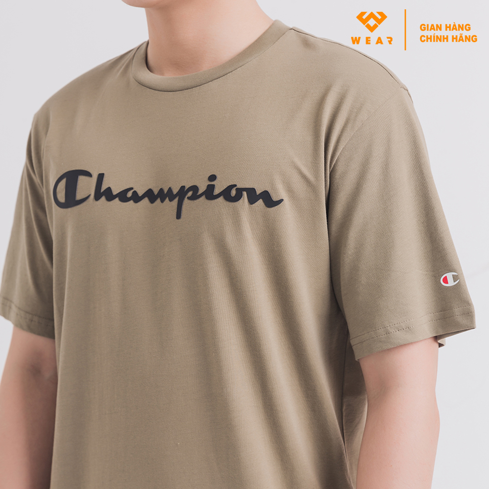 Áo Champion EU Crewneck Tshirt - Green - 214747CTG