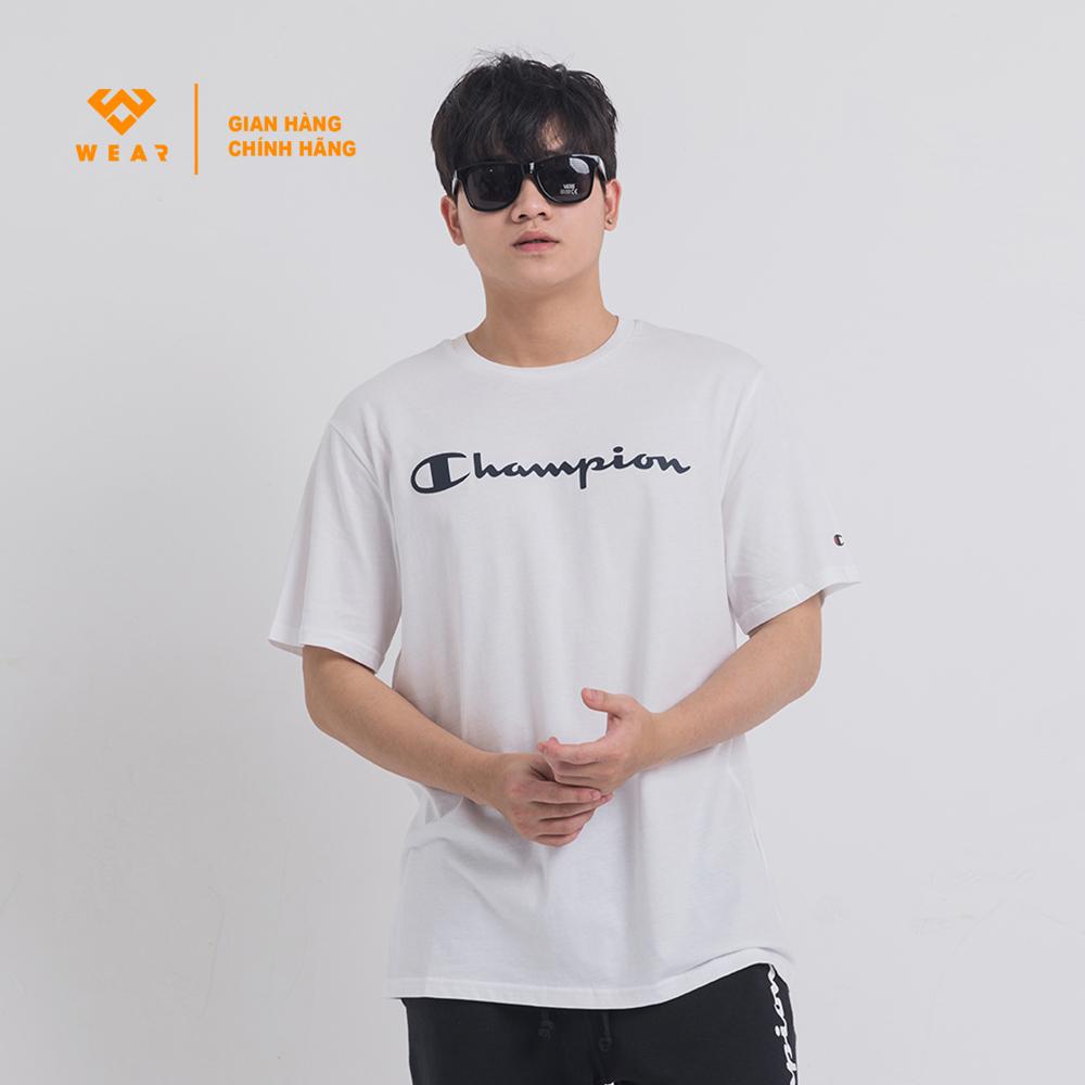 Áo Champion EU Crewneck Tshirt - White - 214747WHT