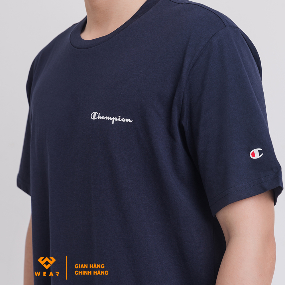 Áo Champion EU Crewneck Tshirt - Navy - 214755NNY