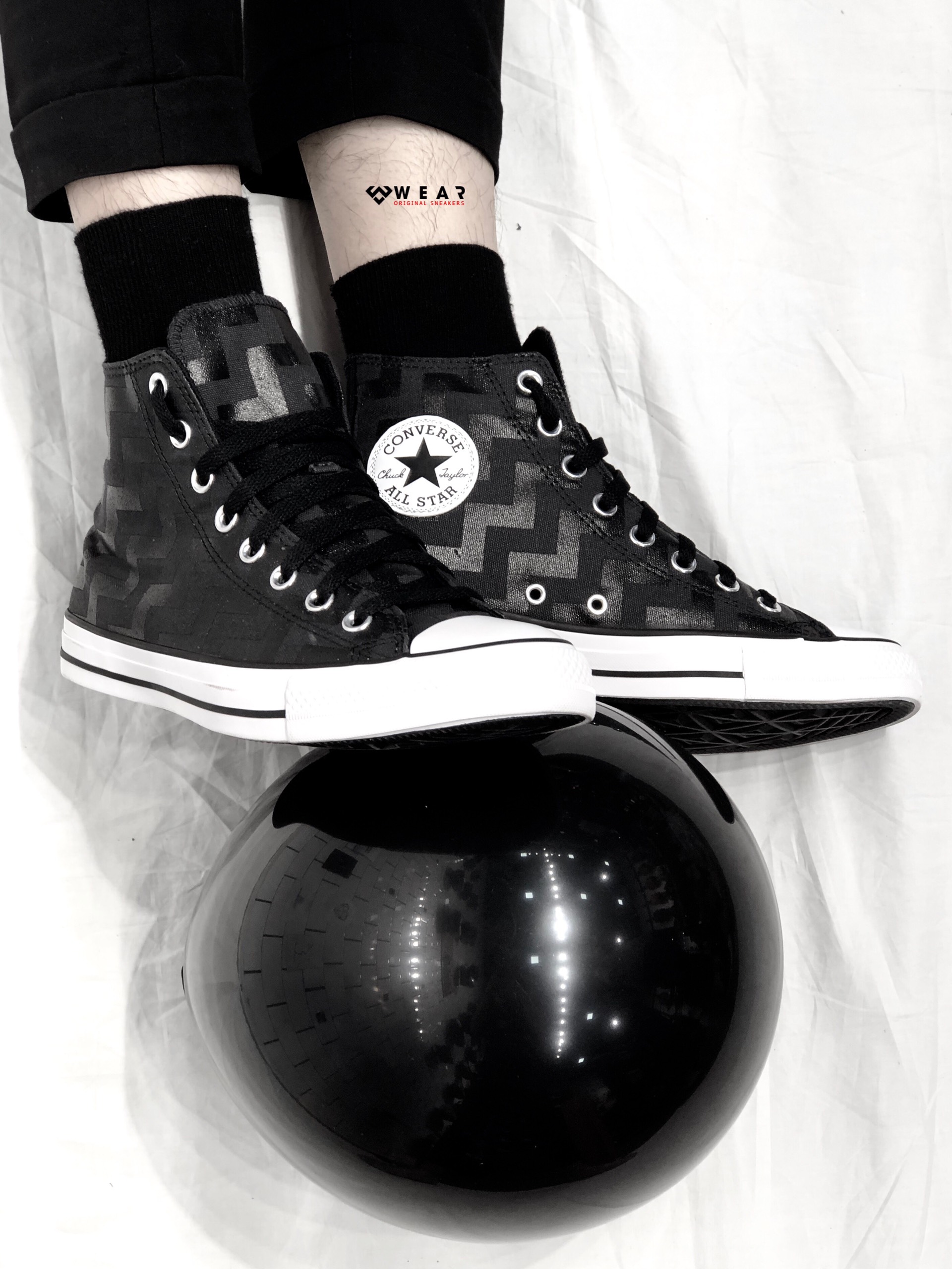 Giày Converse Chuck Taylor All Star Glam Dunk Hi - Dark Gray - 565212C