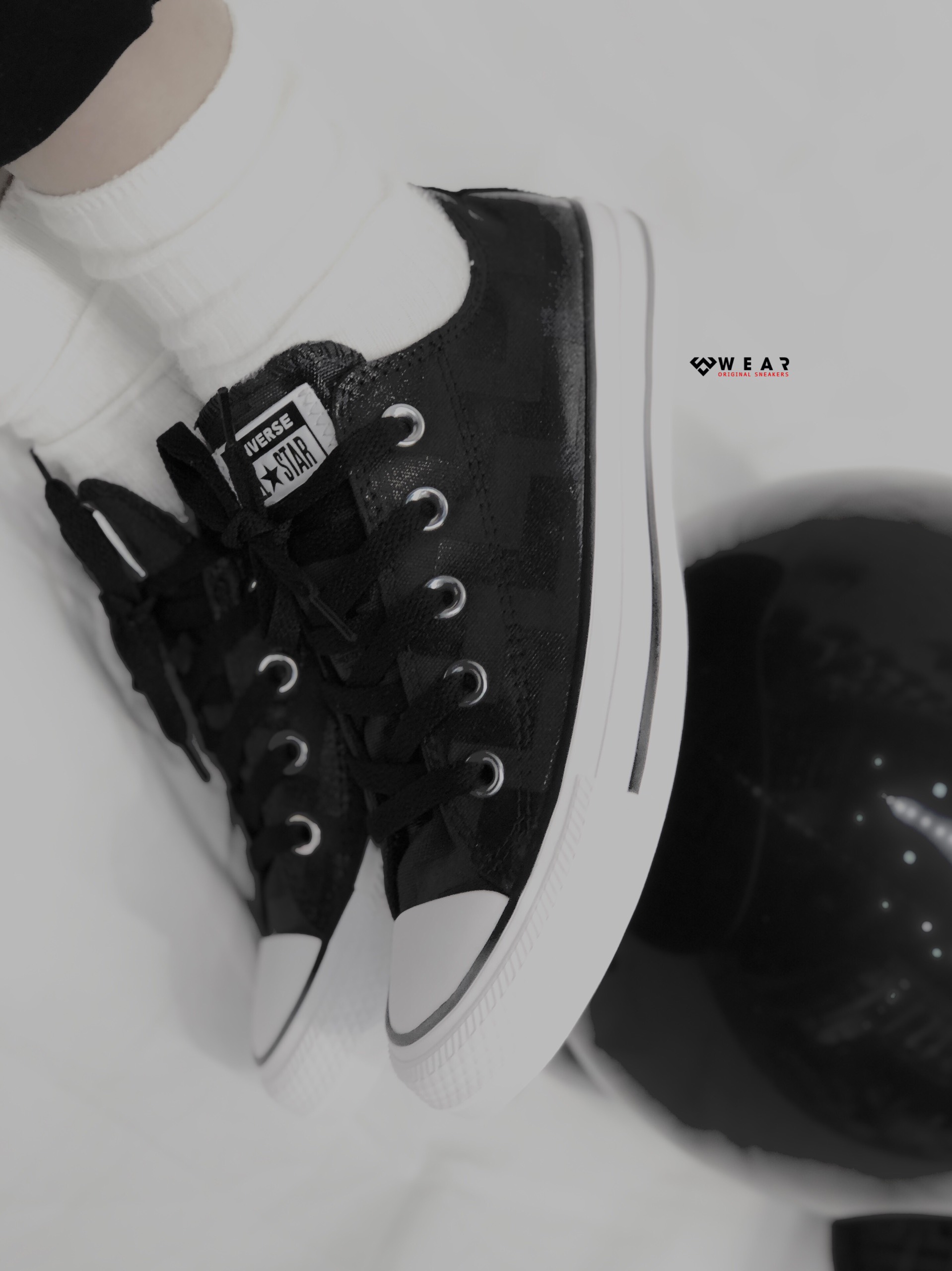 Giày Converse Chuck Taylor All Star Glam Dunk Low - Dark Gray - 565437C