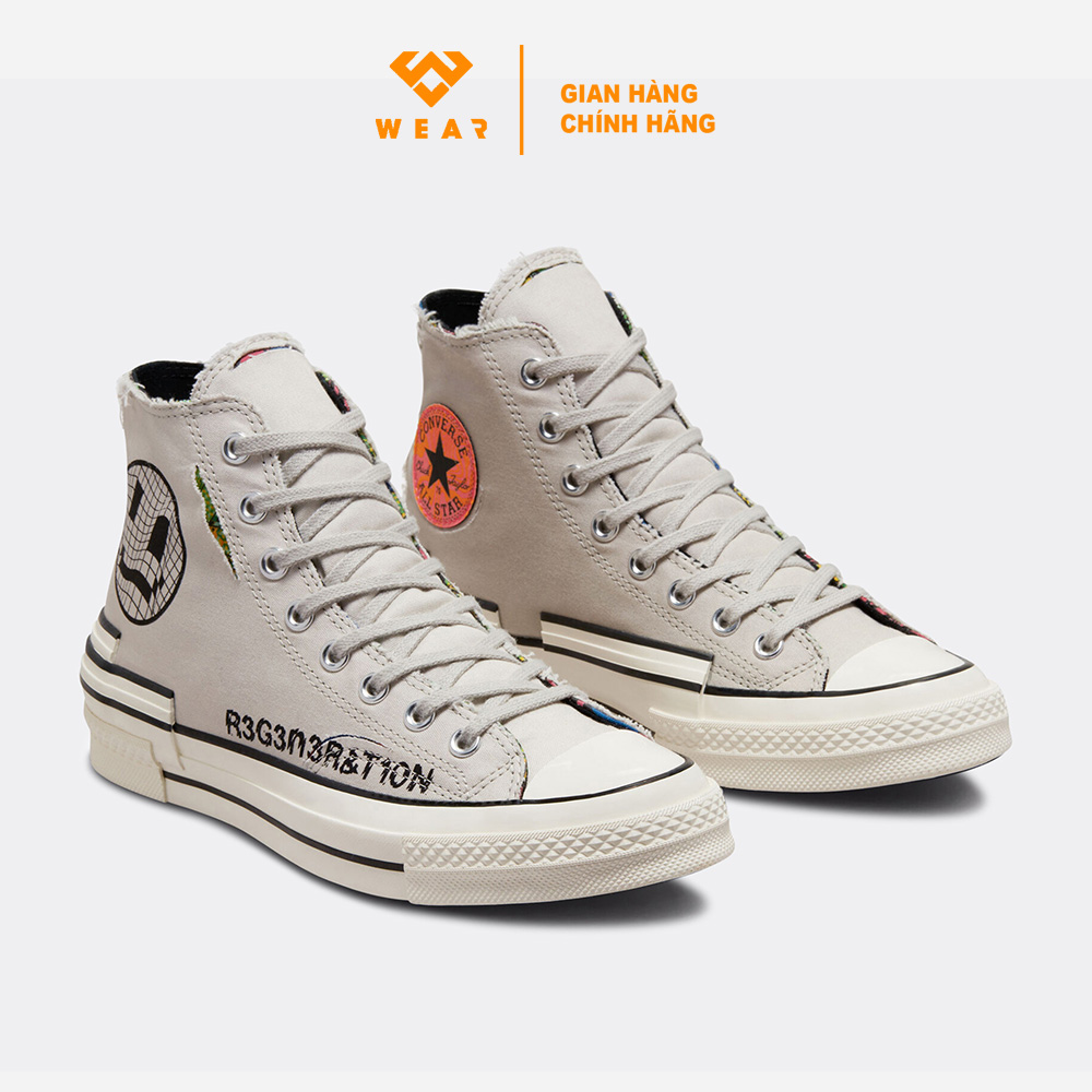 Giày Converse Chuck 70 Hacked Heel Grey - A00730C