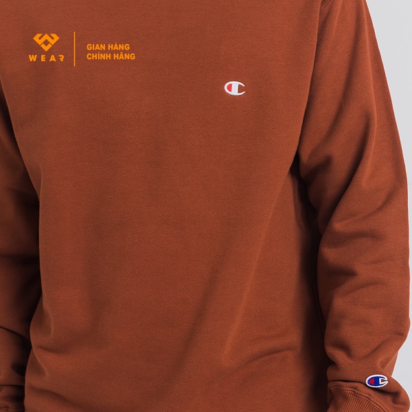 Áo Champion JP C Logo Sweatshirt - Maroon - C3Q001416 