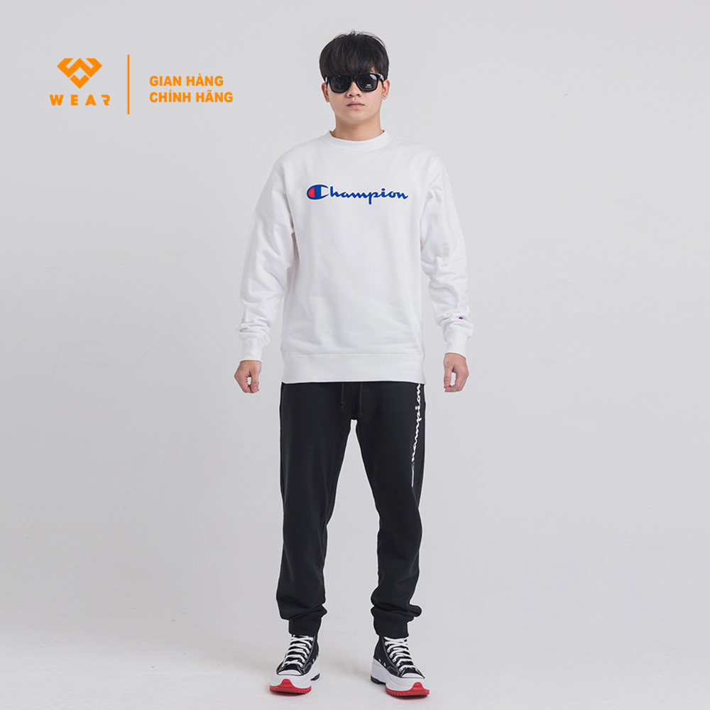 Áo Champion JP Champion Sweatshirt - White - C3Q002010