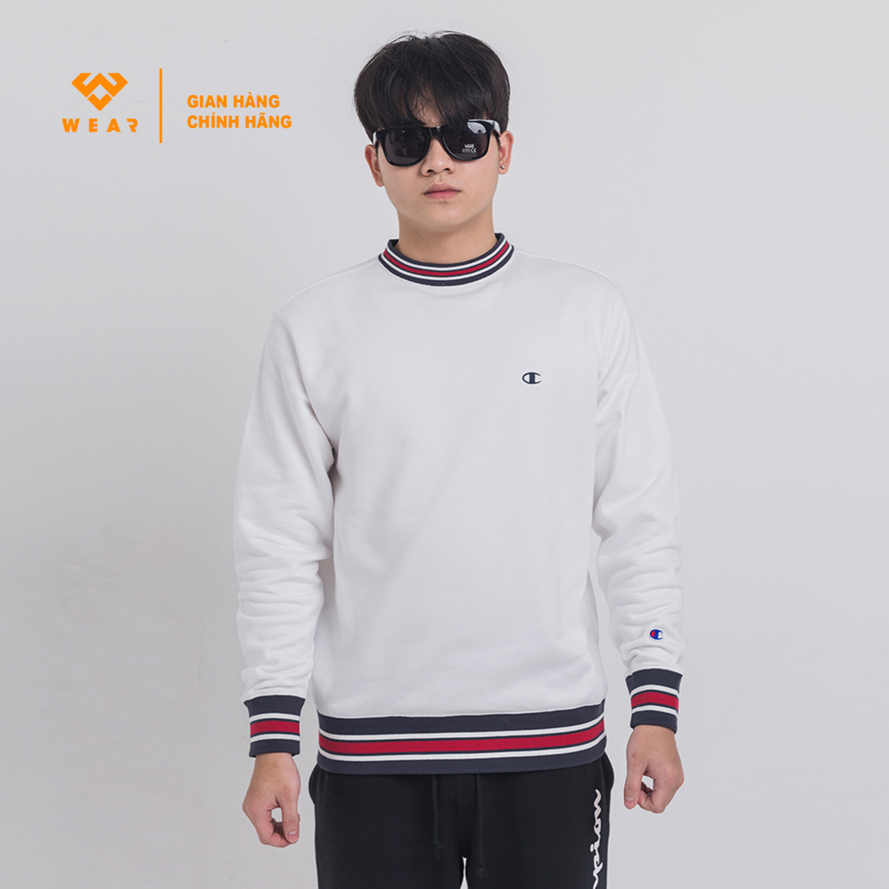 Áo Champion JP C Sweatshirt - White - C3T001WHT