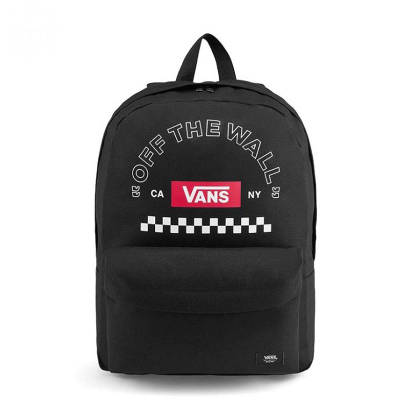 Balo Vans Redbox Checker Backpack - VN0A489NBLK