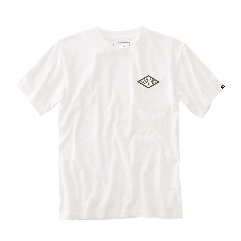 Áo Vans Dak Diamond Tee - White - VN0A49Q9WHT