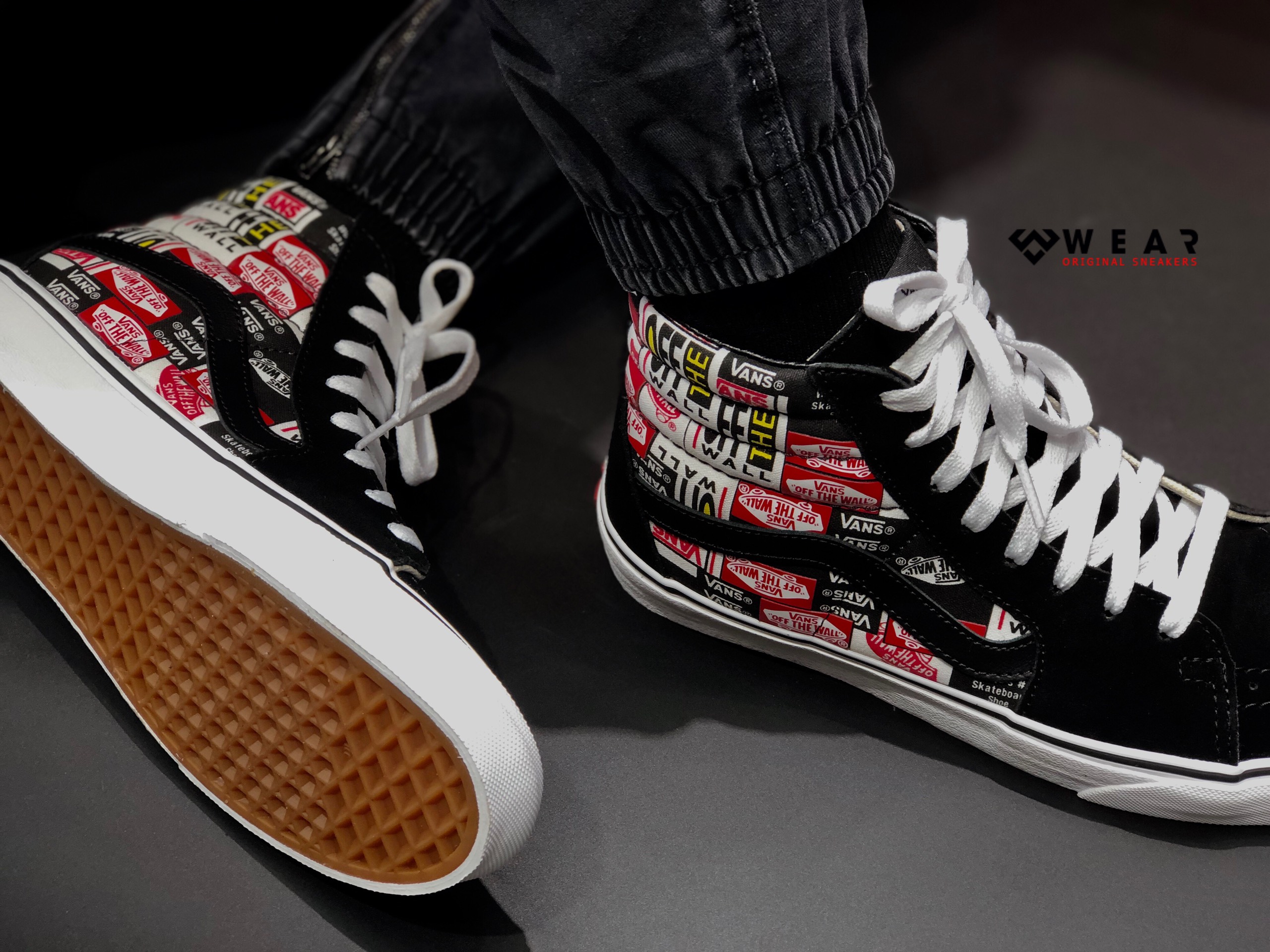 Giày Vans Sk8 - Hi Label Mix - VN0A4BV6V9A