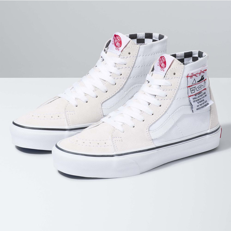 Giày Vans Sk8-Hi DIY Tapered White - VN0A4U1624F