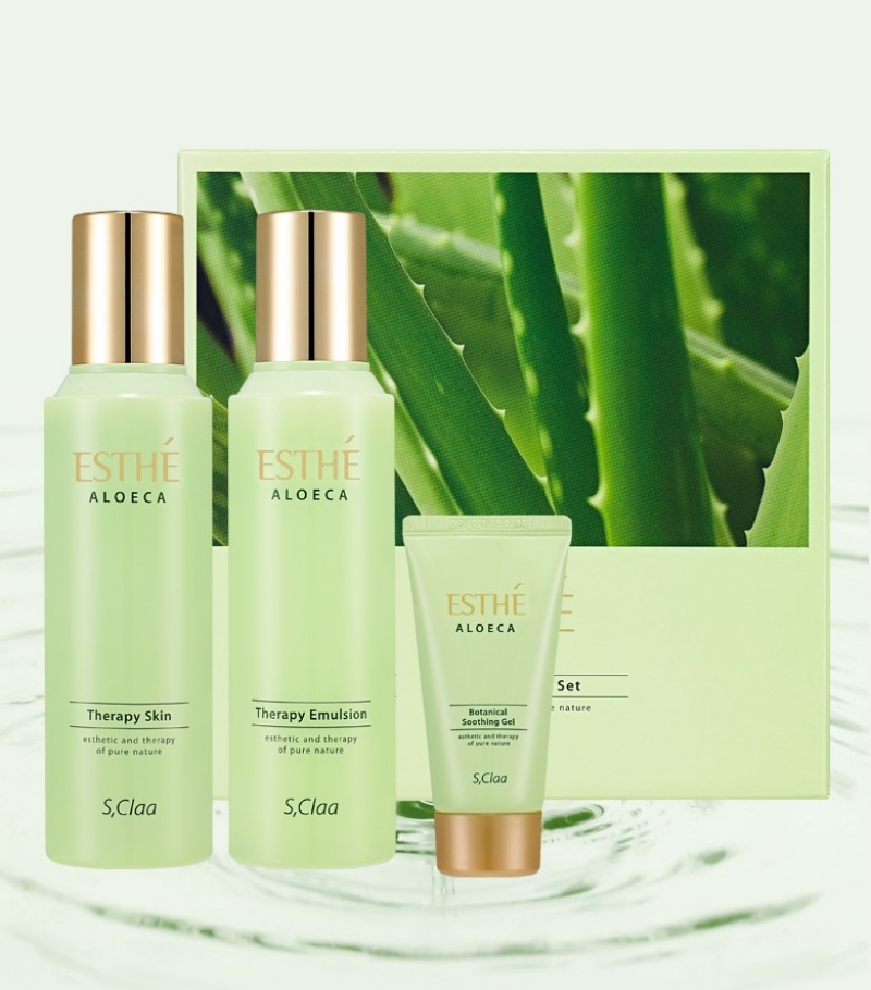 Bộ 2 Sản Phẩm Cơ Bản của Enprani Esthe Aloeca