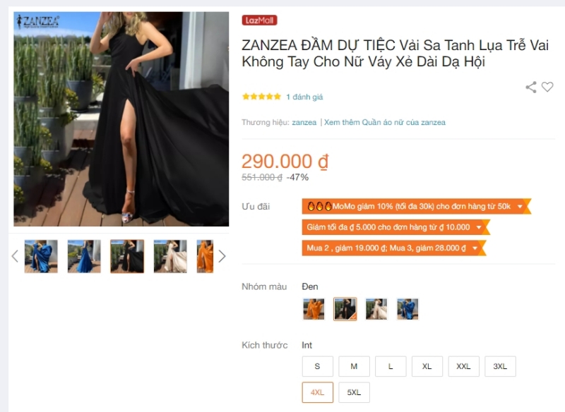 gian hàng lazada