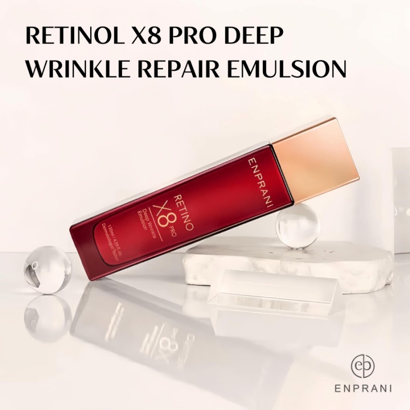 Bộ 2 sản phẩm cơ bản Enprani Retinoate X8 Pro