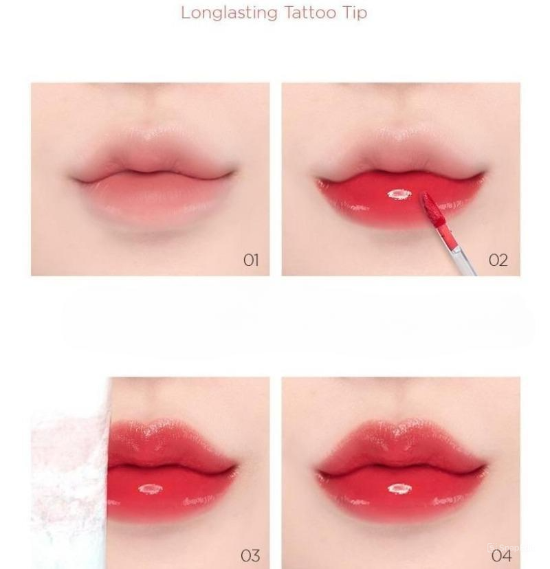 Màu 03 Azalea Son Môi Forencos Tattoo Glass Tint 3.5g