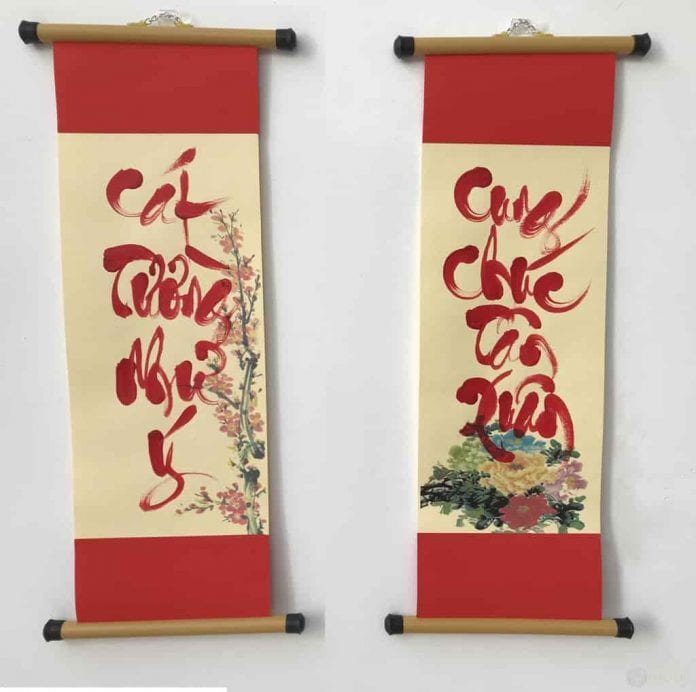 Ý nghĩa câu đối Tết thiêng liêng và trân trọng