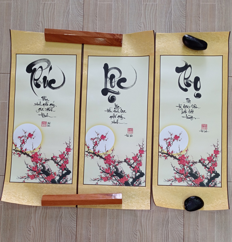 tranh phúc lộc thọ