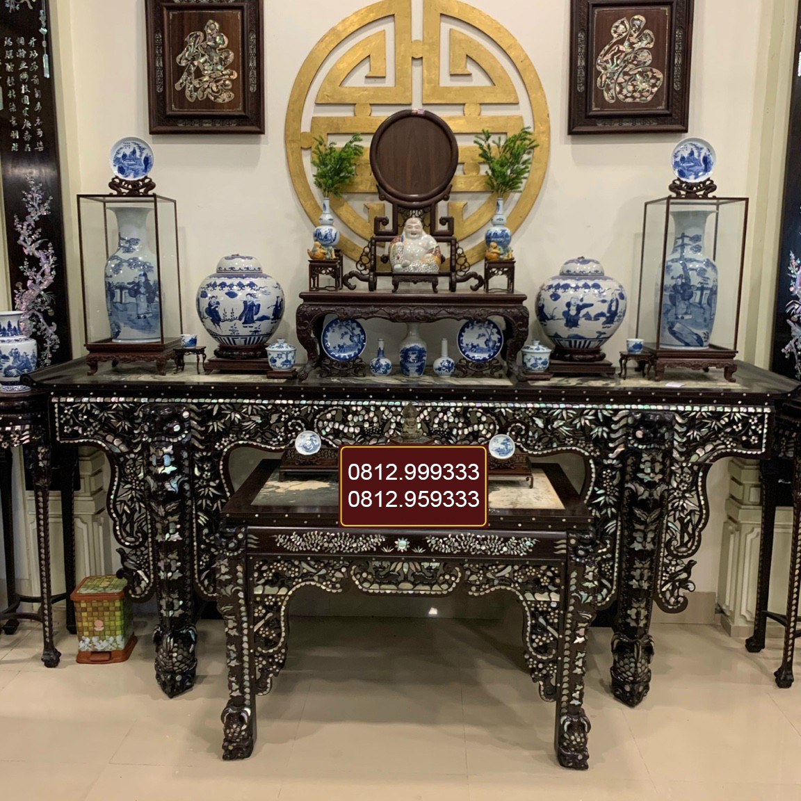 trang trí chữ thọ