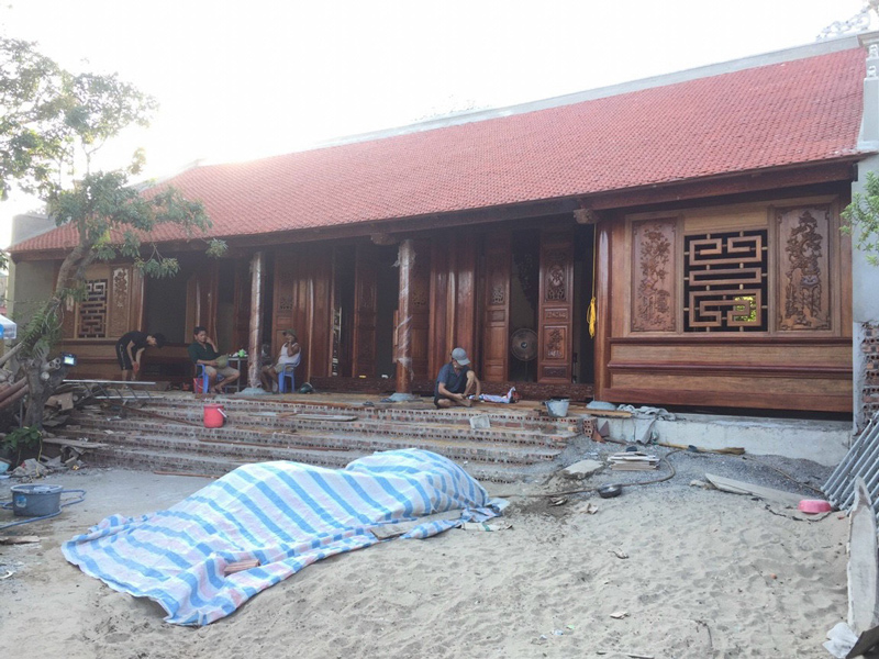 nhà cổ chữ thọ