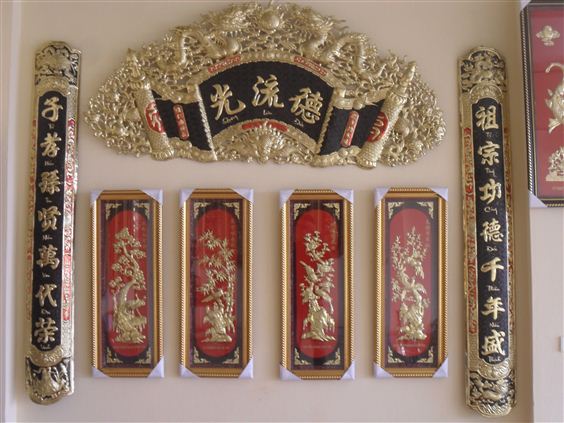 Bộ cuốn thư câu đối