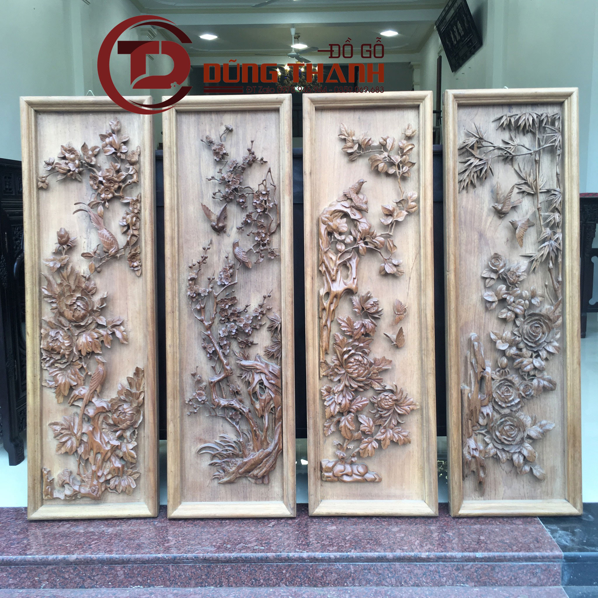 Đồ gỗ Dũng Thanh - sự lựa chọn hàng đầu cho những bức tranh cây Tùng đẹp nhất