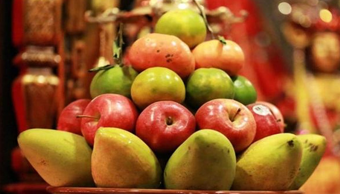 Quy tắc sắp xếp trái cây bàn thờ gia tiên
