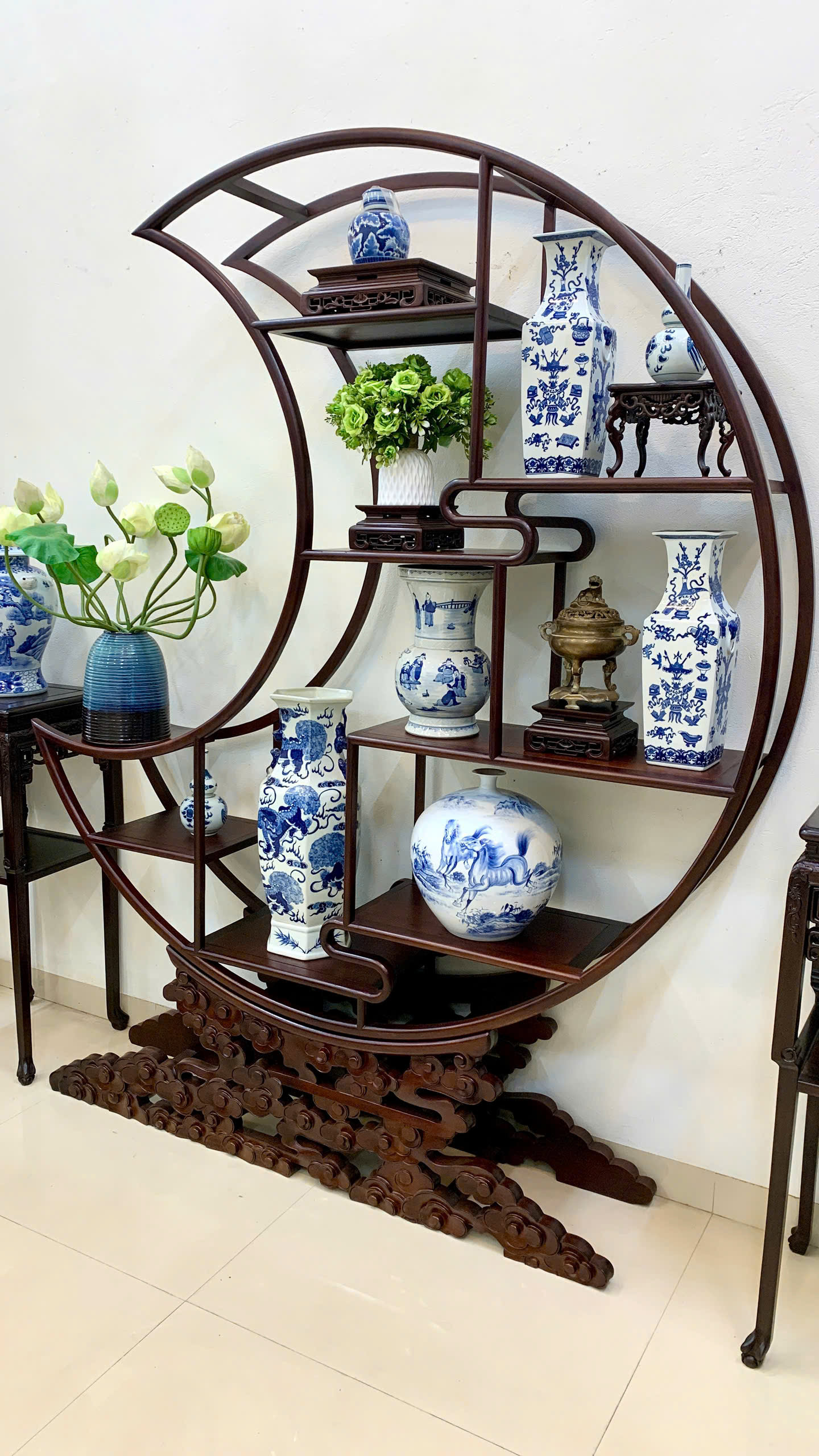 kệ gỗ trang trí