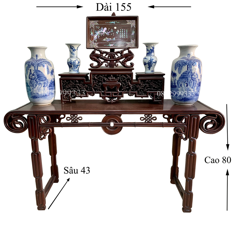 Bàn bày đồ đồng tiền