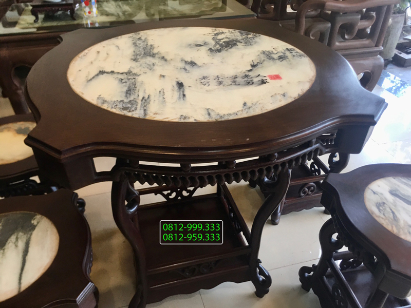 Bộ Bàn Ghế Ăn 4 Ghế Nhỏ Gọn