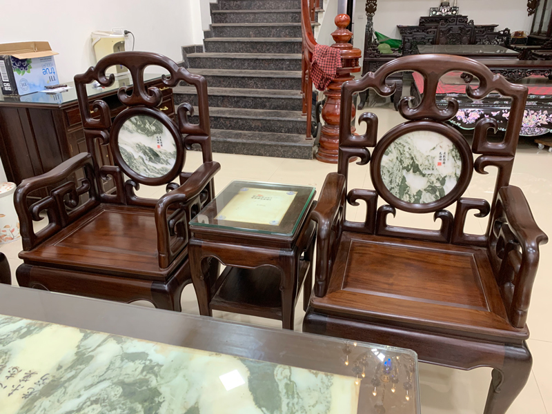 Bàn ghế móc 8 món