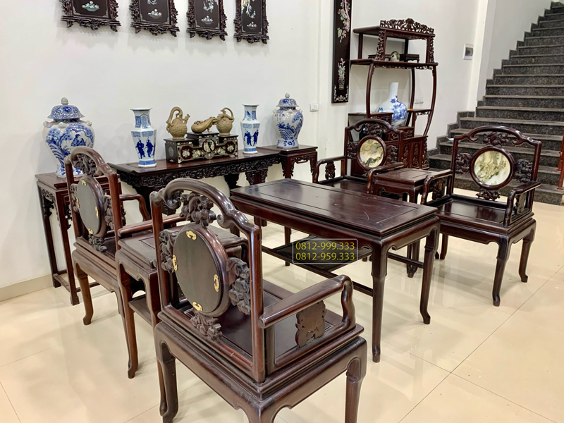 bộ ghế vách móc