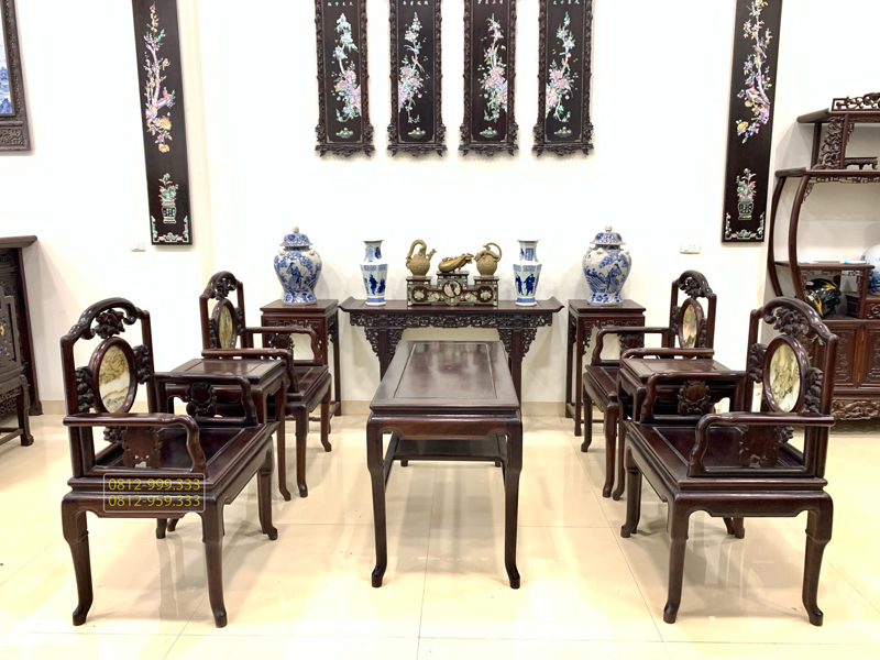 bộ ghế vách móc