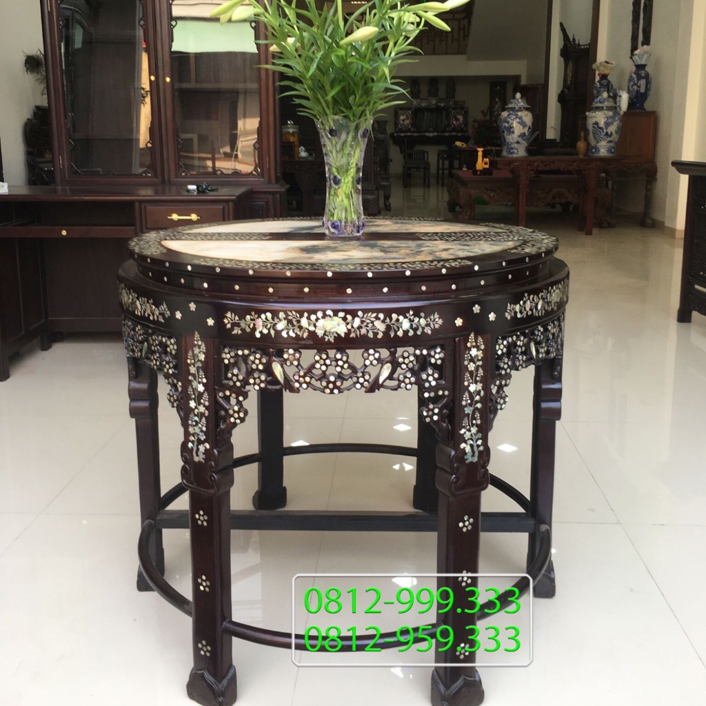 đôn bán nguyệt khảm ốc
